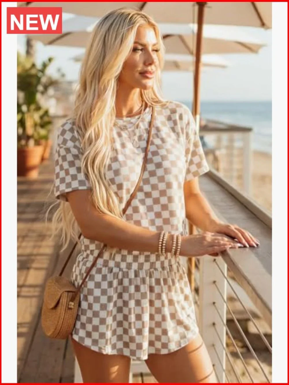 95% Polyester 5% Elastane 2 Piece Skirt Set Matching Lounge Set Short Sleeve